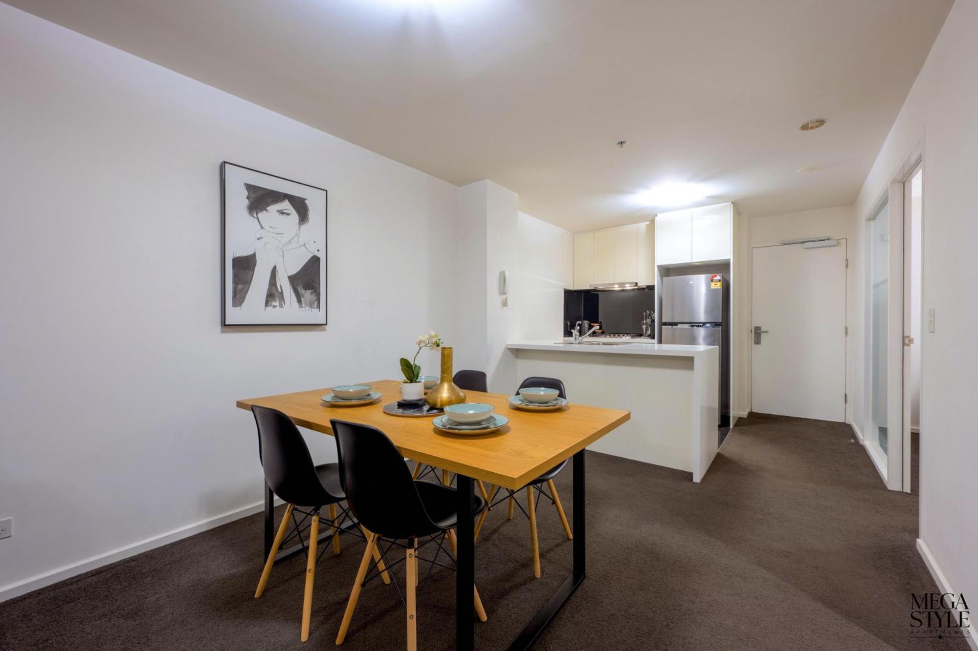 Mega Style Apartments Mainpoint Melbourne Værelse billede