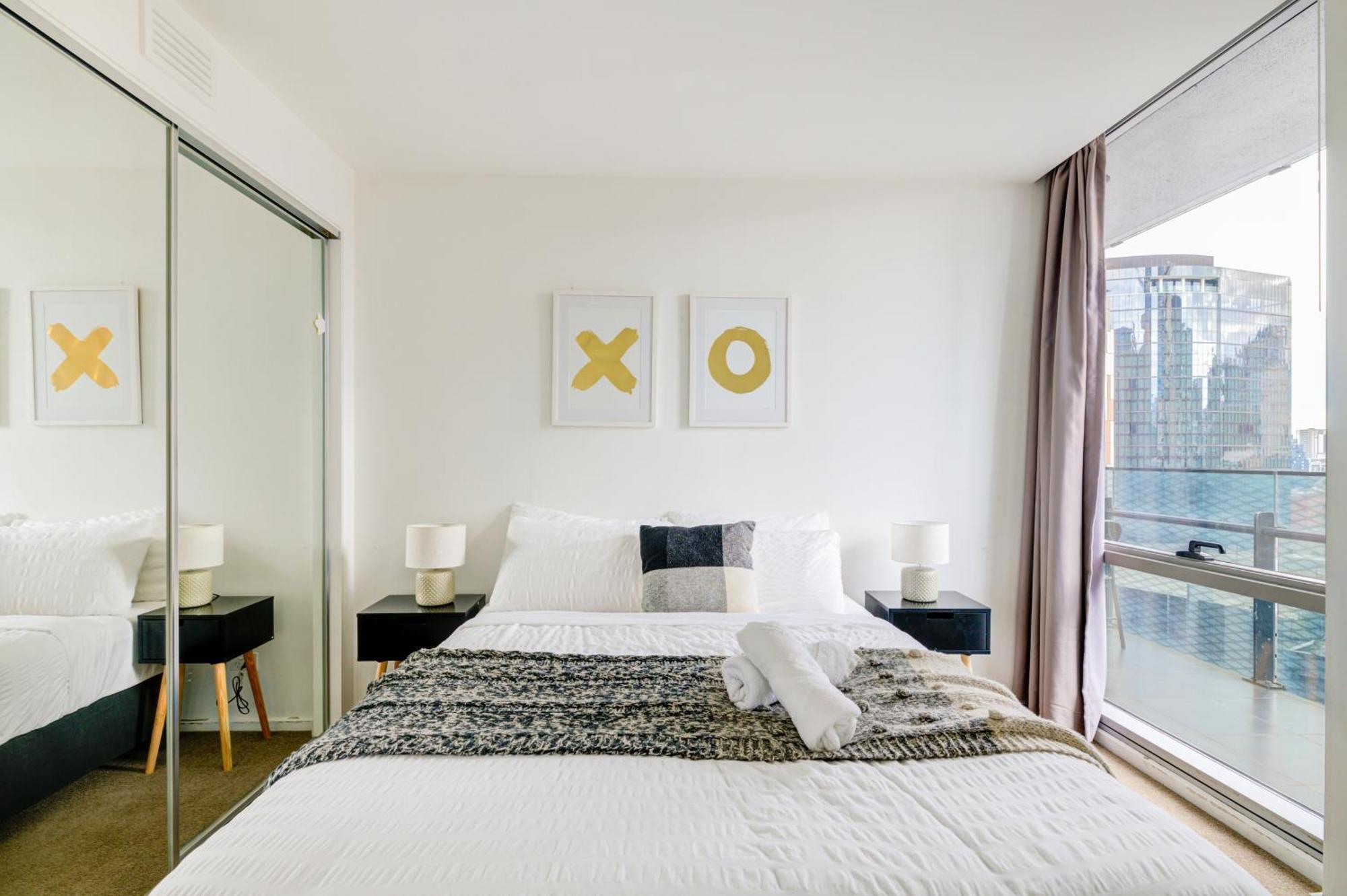Mega Style Apartments Mainpoint Melbourne Værelse billede